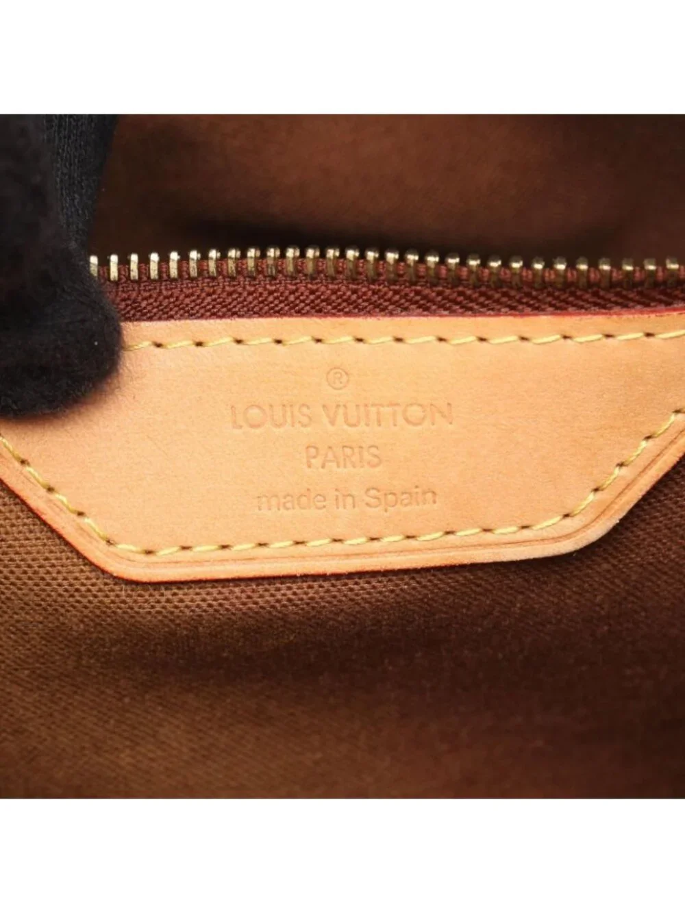 Louis Vuitton Tote Batignolles Vertical Canvas Leather
